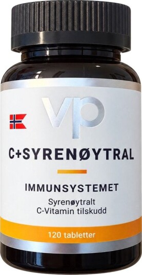 C+ Syrenøytral 120 tabletter C+ Syrenøytral 120 tabletter