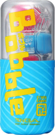 Tenga Bubble Crazy Cubes Onaniprodukt      - Forskjellige farger