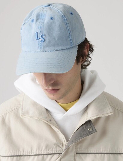 Levi"s® Ls Monogram Cap Miss Sunshine Blue ONE SIZE