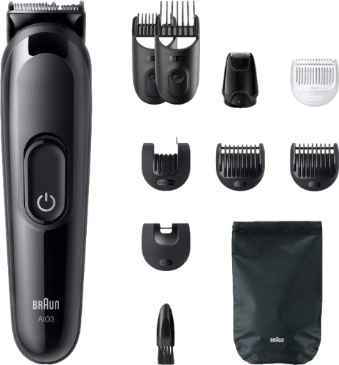 Braun Series 3 AIO3560 multifunksjonstrimmer Braun Series 3 AIO3560 multifunksjonstrimmer