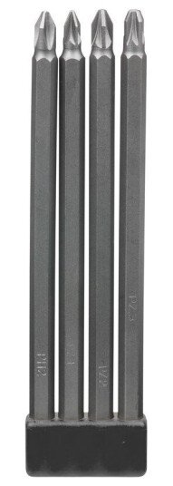 kwb Kwb bitssett 150 mm PH og PZ 4 stk. kwb Kwb bitssett 150 mm PH og PZ 4 stk.