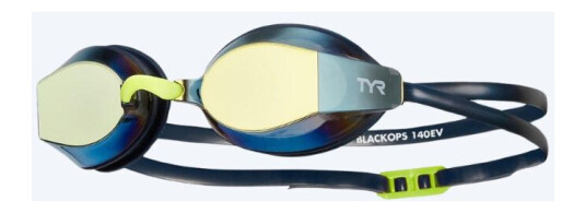 TYR svømmebriller Blackops 140 EV Mirrored Mørkeblå/gull TYR svømmebriller Blackops 140 EV Mirrored Mørkeblå/gull