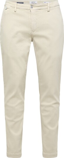 Replay | Benni Regular Hyperchino Color Xlite  Denim Trousers Alabaster | 27 x 30