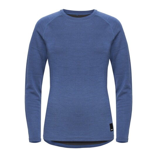 Urberg Women's Selje Merino-Bamboo Top True Navy/Asphalt S Urberg Women's Selje Merino-Bamboo Top True Navy/Asphalt S