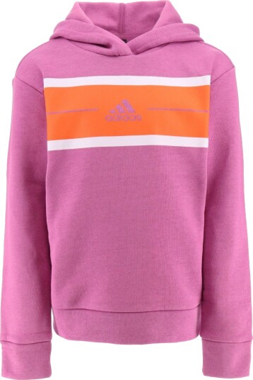 Adidas Performance Hettegenser G ES BL Varm HD Adidas Performance 15 år 170 Hettegenser Hvit Lilla Oransje