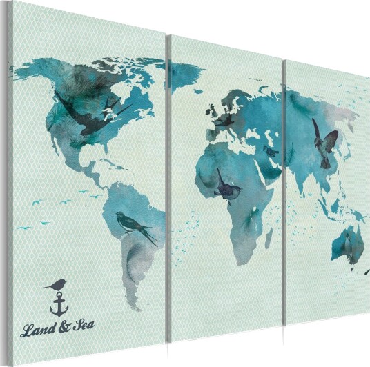 Bilde Avian Migration Triptych 60x40 Artgeist sp. z o. o.