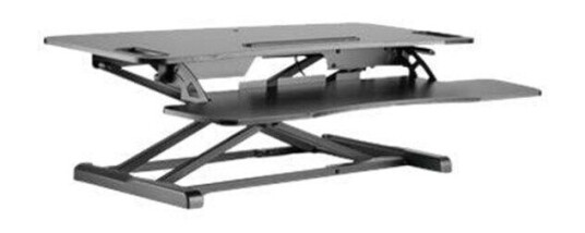 Digitus Ergonomisk Arbeidsområde Riser Justerbar Høyde 95 cm Svart