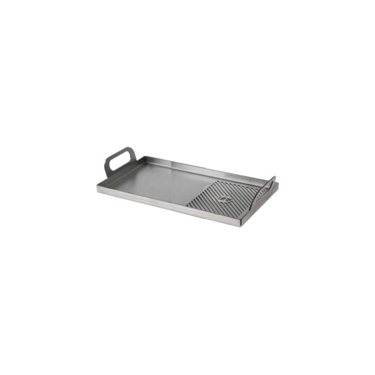 Kasai Medium Long Plancha 50/50 Flat og riflet plancha 54,5 x 24 cm