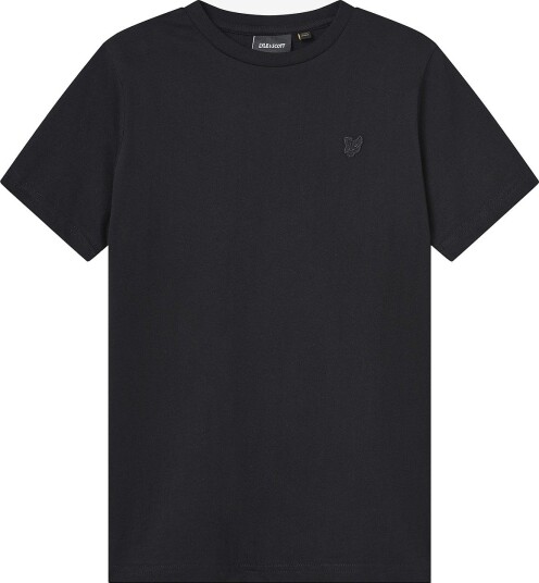 Lyle & Scott T skjorte Superfine Tonal T Shirt Svart