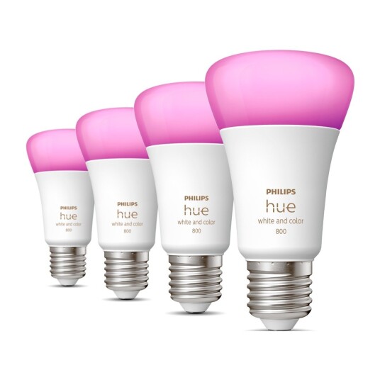Philips Hue WCA 6,5W A60 E27 4-pk.