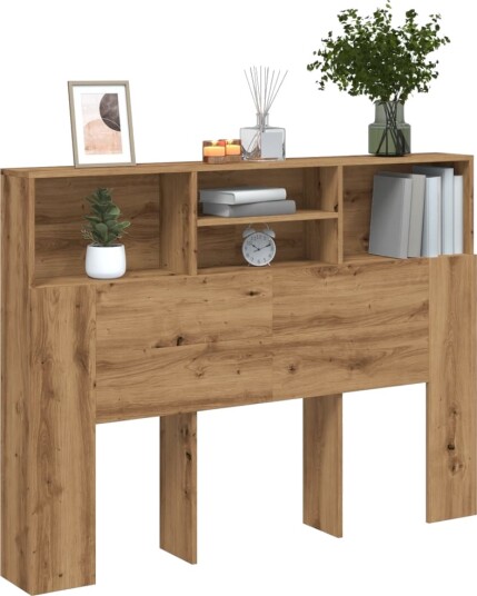 Sengegavlskap artisan eik 140x19x103,5 cm 8721158442086