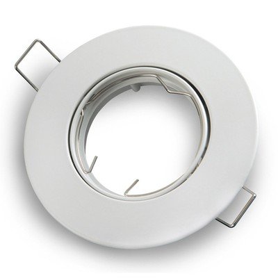 Downlight kit uten lyskilde, matt hvit,. Inkl. keramisk sokkel MR11