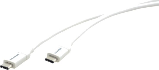 Kramer C-Usb/Cc-6 Usb-Kabel Usb-C Hann Reversibel Til Usb-C Hann Reversibel Usb 2.0 1.83 M Hvit