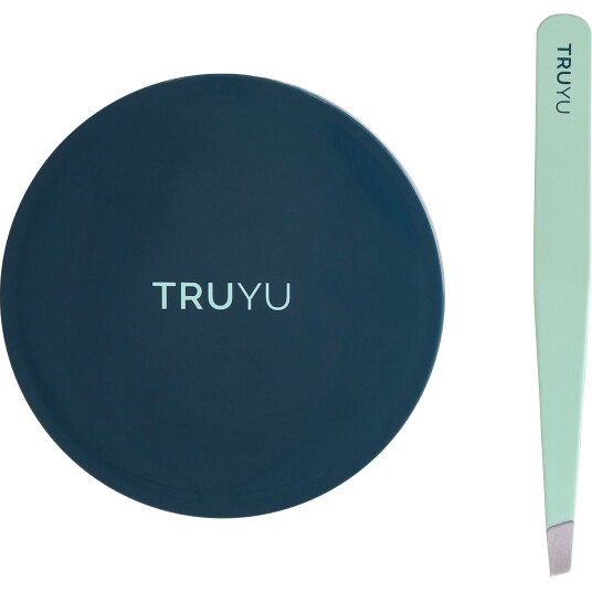 Truyu Compact Mirror & Tweezer Truyu Compact Mirror & Tweezer