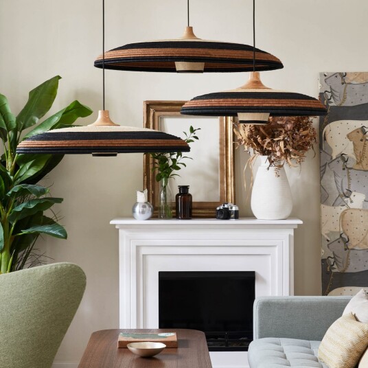 Grass pendellampe M Brown – Forestier Grass M   Stue   Design   Med en lyskilde