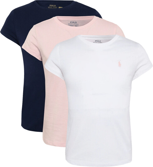 Ralph Lauren Kids 30/1 Jersey Tee Bundle St Gbx White S