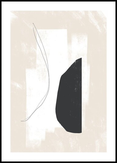 Monochrome Harmony Plakat / 30x40cm Monochrome Harmony Plakat / 30x40cm
