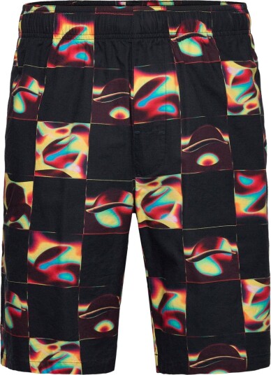 Edwin Saike Check Short   Multicolor   Black   L