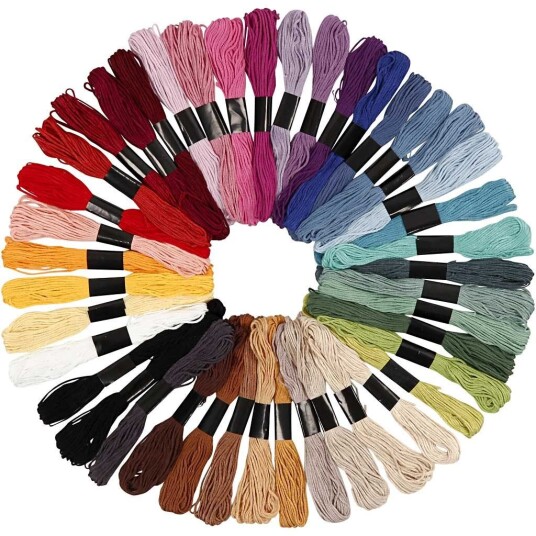 Creativ Company Broderigarn 42 farger 1 mm 6-tråds Creativ Company Broderigarn 42 farger 1 mm 6-tråds
