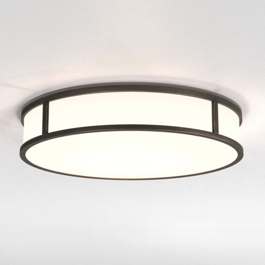 Astro Lighting Mashiko 400 Round taklampe IP44 - Bronsefarget Astro Lighting Mashiko 400 Round taklampe IP44 - Bronsefarget