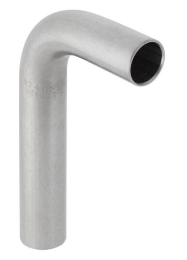 Geberit 22mm 90° Rustfritt Stål Bøy for Overvanns- og Drensrør