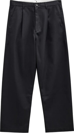 Anerkjendt Akjakob Wool Pants Black L Anerkjendt Akjakob Wool Pants Black L