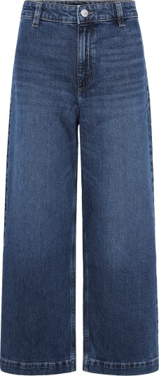 Mango Catherin Culotte High Rise Jeans Blue 40