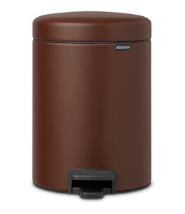 Pedalbøtte newIcon 5L, Mineral Cosy Brown