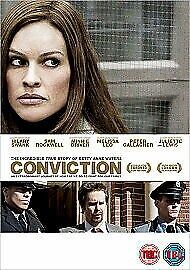 Conviction DVD 2011 Hilary Swank, Goldwyn DIR cert 15  English Brand New