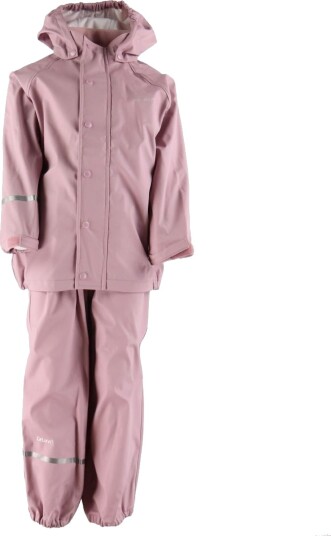 CeLaVi Basic Rainwear Set -Solid Pu Pink 98-104