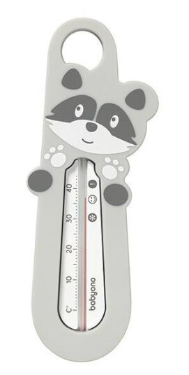 Babyono Badetermometer Racoon Grå Babyono Badetermometer Racoon Grå