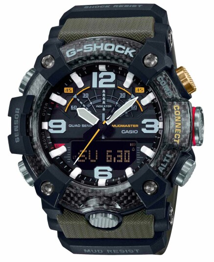 Casio G-Shock Mudmaster Gg-B100 Olivengrønn Olivengrønn unisex