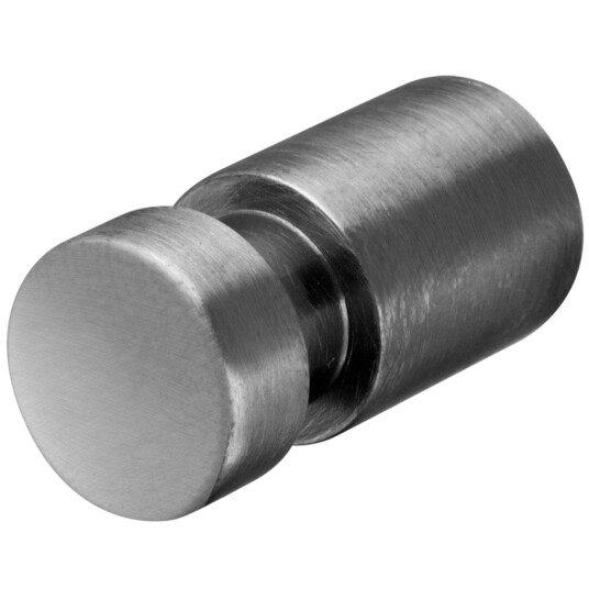 Tapwell Ta241 Håndklekrok Small Brushed Black Chrome Tapwell Ta241 Håndklekrok Small Brushed Black Chrome