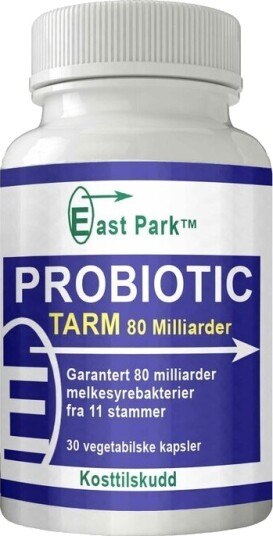 East park probiotic tarm 80 milliarder 30 kaps