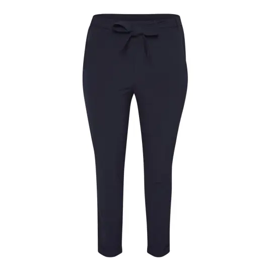 Kaffe Curve Kcjia Belt Pants - Navy - 48