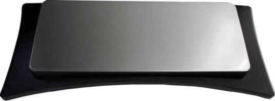 Åviken 850W Dobbel Varmeplate for Innebygde Platetopper - Svart