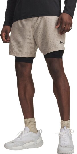 Under Armour Men"s UA Vanish Woven 2 in 1 Shorts 2.0 Timberwolf Taupe S