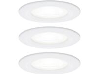 Paulmann Nova, Innsunket spotlight, GU10, LED, 6,5 W, 4000 K, Hvit