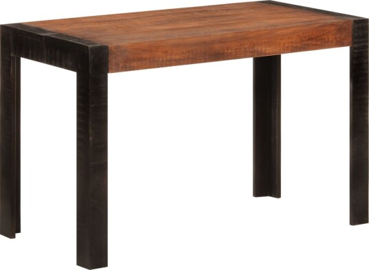 vidaXL Spisebord honningbrun 120x60x76 cm heltre mango