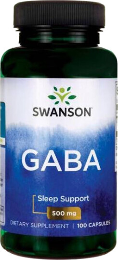 Swanson Gaba Max Strength - 500mg - 100 Kapsler