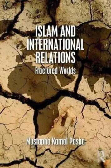 Islam and International Relations av Mustapha Kamal (University of Aberystwyth UK) Pasha