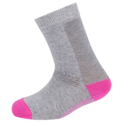 Safa Fimle Sokker Rosa/grå 27-30