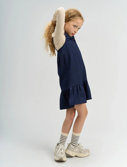 The New Tnsavannah Strap Dress Navy 146/152 The New Tnsavannah Strap Dress Navy 146/152