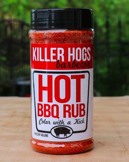 Killer Hogs The Hot Rub 340gr Gi BBQ en din et spicy kick Killer Hogs The Hot Rub 340gr Gi BBQ en din et spicy kick