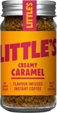 Instant Kaffe Med Cremet Karamelsmag 50g Littles Instant Kaffe Med Cremet Karamelsmag 50g Littles