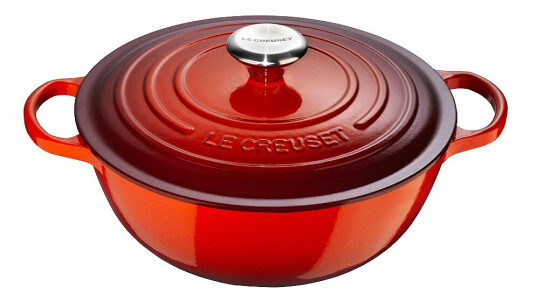 Le Creuset Støpejerngryte rund 32 cm 7L cerise Le Creuset Støpejerngryte rund 32 cm 7L cerise