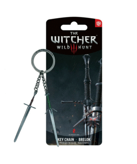 Good Loot The Witcher 3 Geralt Two Swords Keychain
