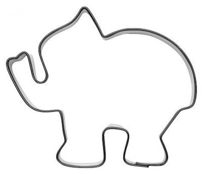 Pepperkakeform Elefant Stor 9 Cm Pepperkakeform Elefant Stor 9 Cm