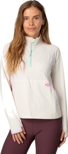 Kari Traa Mika Midlayer Trøye Dame Beige XS