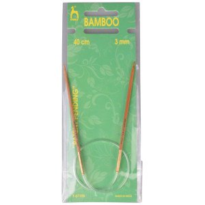 Pony Rundpinner Bambus 40cm 3,00mm / 15.7in US 2½